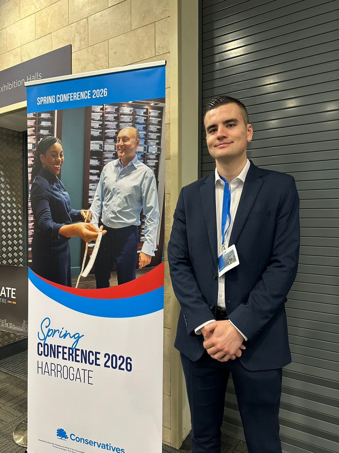 Aaron Larkin at the 2026 Conservative Spring Conference